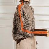 Leonor | Suéter de coll alt de luxe