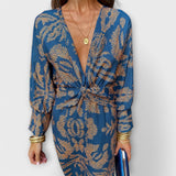 Lucía - Vestit Elegant de Màniga Llarga