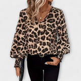 Joana | Blusa amb Estampat de Lleopard