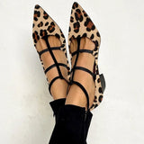 Ludovica™ | Sabates amb estampat animal i cintes subtils