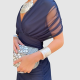 Lucie - Vestit elegant amb escot en forma de V