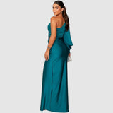 Meda - Elegant vestit maxi d'un sol espatlla