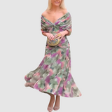 Lucie - Vestit elegant amb escot en forma de V