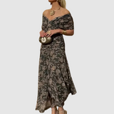 Lucie - Vestit elegant amb escot en forma de V