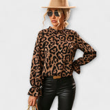 Kayla - Camisa de lleopard
