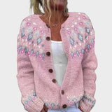 Daniela - Cardigan floral de tardor