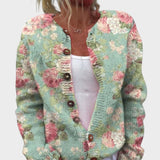 Vera - Càrdigan Floral de Tardor