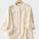 Blusa brodada