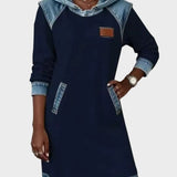 Irena - Vestit de denim amb caputxa