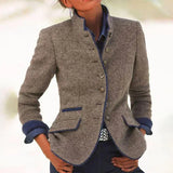 Valeria | Suéter Elegant amb Coll Alt