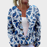 María - Càrdigan amb estampat floral per a la tardor