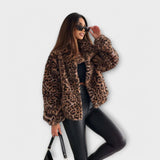 Milda - Jaqueta de Lleopard