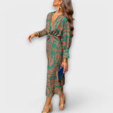 Lucía - Vestit Elegant de Màniga Llarga