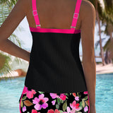 Miriam | Conjunto de tankini elegante de dos piezas