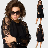 Celina - vestit midi clàssic per a ocasions especials