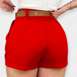 Pantalons Plisats de Cintura Alta