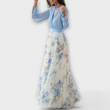 Paula - Vestit maxi floral brillant