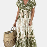 Julia | Vestit midi floral sol i lleuger