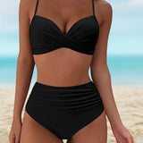 Douglas | Elegante bikini de cintura alta