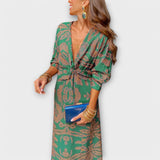 Lucía - Vestit Elegant de Màniga Llarga