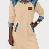 Irena - Vestit de denim amb caputxa