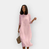 Vestit amb Tall Còmode per a l'Abdomen