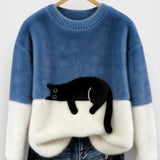 Luna™ | Sudadera con gráfico de gato