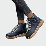 Sabates ortopèdiques de cuir amb part superior baixa