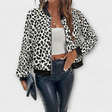 Raquel - Jaqueta Elegant d'Estampat de Lleopard
