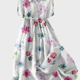 Vestit de flors de primavera