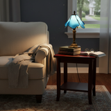 BLUERIS | CLASSIC LAMP WITH PETAL-SHAPED SHADE