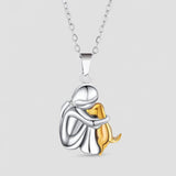 Collar amb penjoll per a amants dels gossos