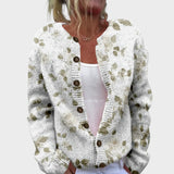 Joana - Cardigan Floral de Tardor