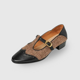 Chloé - Sabates de cuir vintage amb hebilla