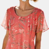 María | Vestit midi floral solta i lleuger