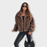 Milda - Jaqueta de Lleopard