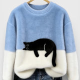 Luna™ | Sudadera con gráfico de gato