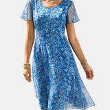 Ana | Vestit midi floral solt i lleuger