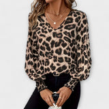 Joana | Blusa amb Estampat de Lleopard