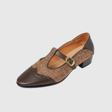 Chloé - Sabates de cuir vintage amb hebilla