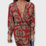 Lucía - Vestit Elegant de Màniga Llarga