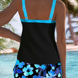 Miriam | Conjunto de tankini elegante de dos piezas