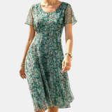 Ana | Vestit midi floral solt i lleuger