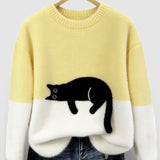 Luna™ | Sudadera con gráfico de gato