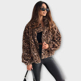 Milda - Jaqueta d'estampat de lleopard