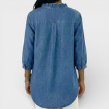 Elena™ | Blusa elegante con volantes