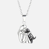 Collar amb penjoll per a amants dels gossos