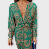 Lucía - Vestit Elegant de Màniga Llarga