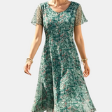 Ana | Vestit midi floral solt i lleuger