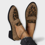 Sabates elegants per a dona amb estampat de lleopard